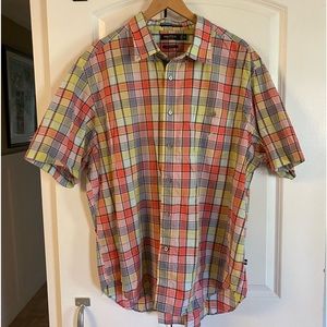 Nautica Button Down Short Sleeve Shirt XXL